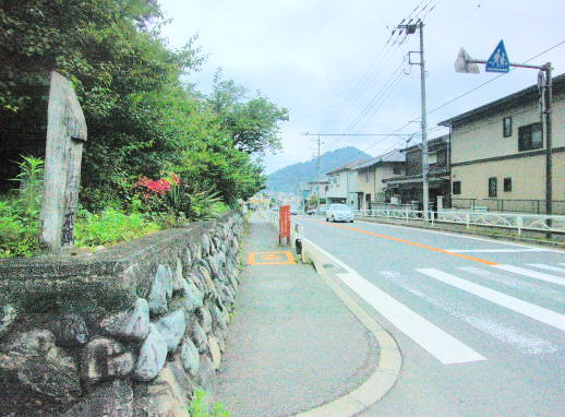 本陣前の町並み