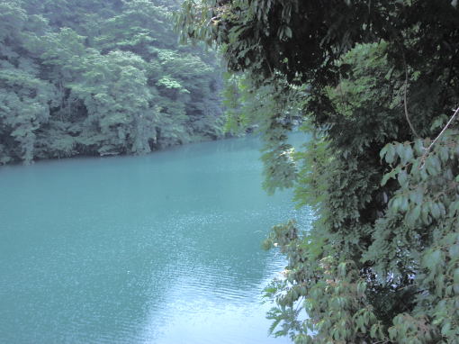 上流の景色